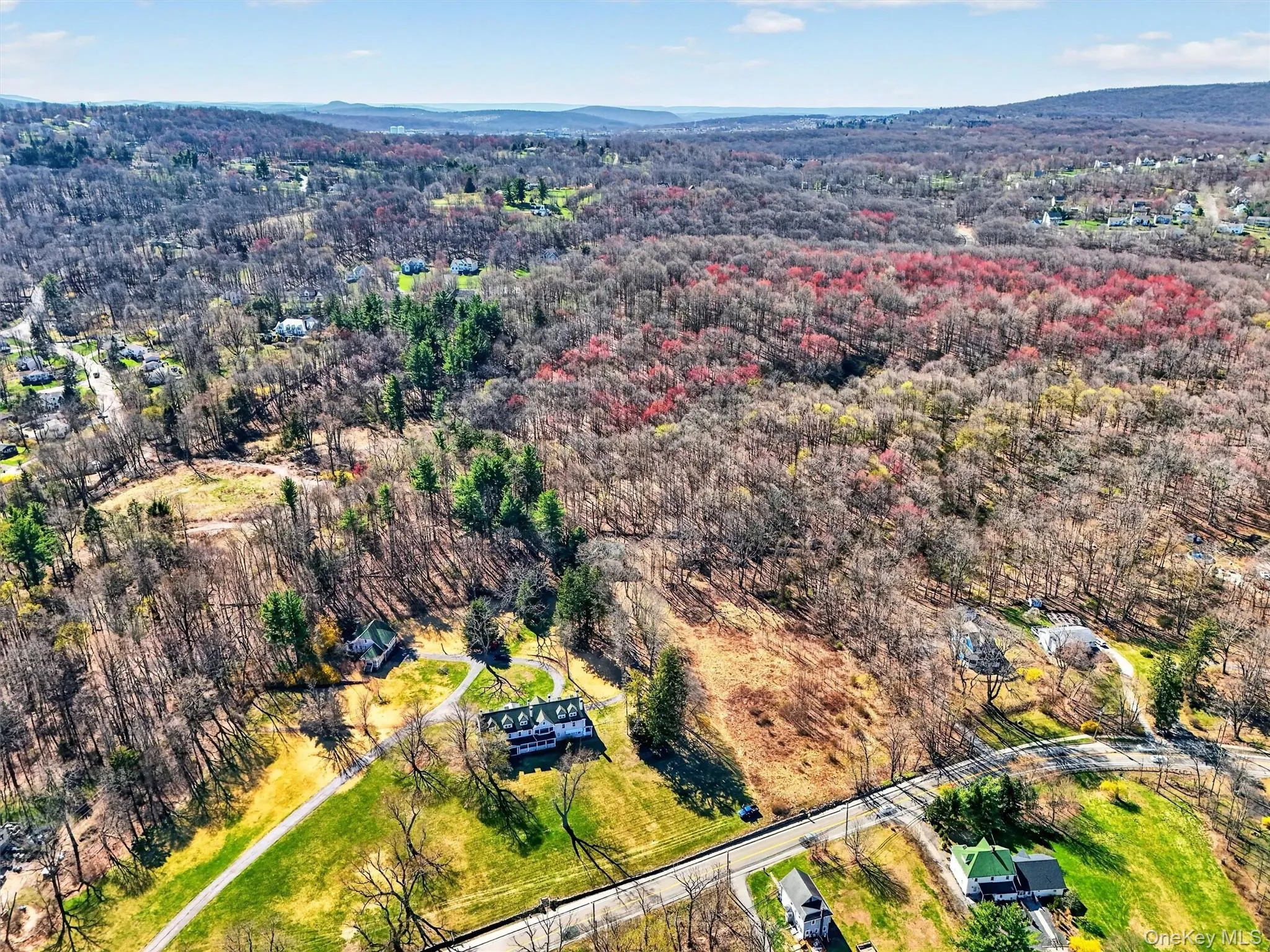 Showing bisection of property by Rt 32 Showing bisection of property by Rt 32