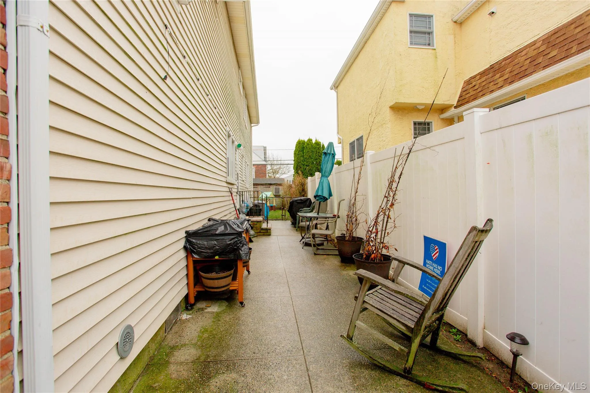 View of patio / terrace with fence View of patio / terrace with fence