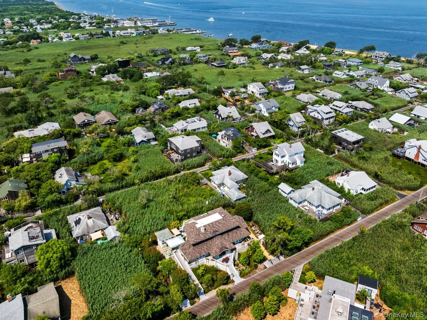 Aerial Facing Great South Bay Aerial Facing Great South Bay