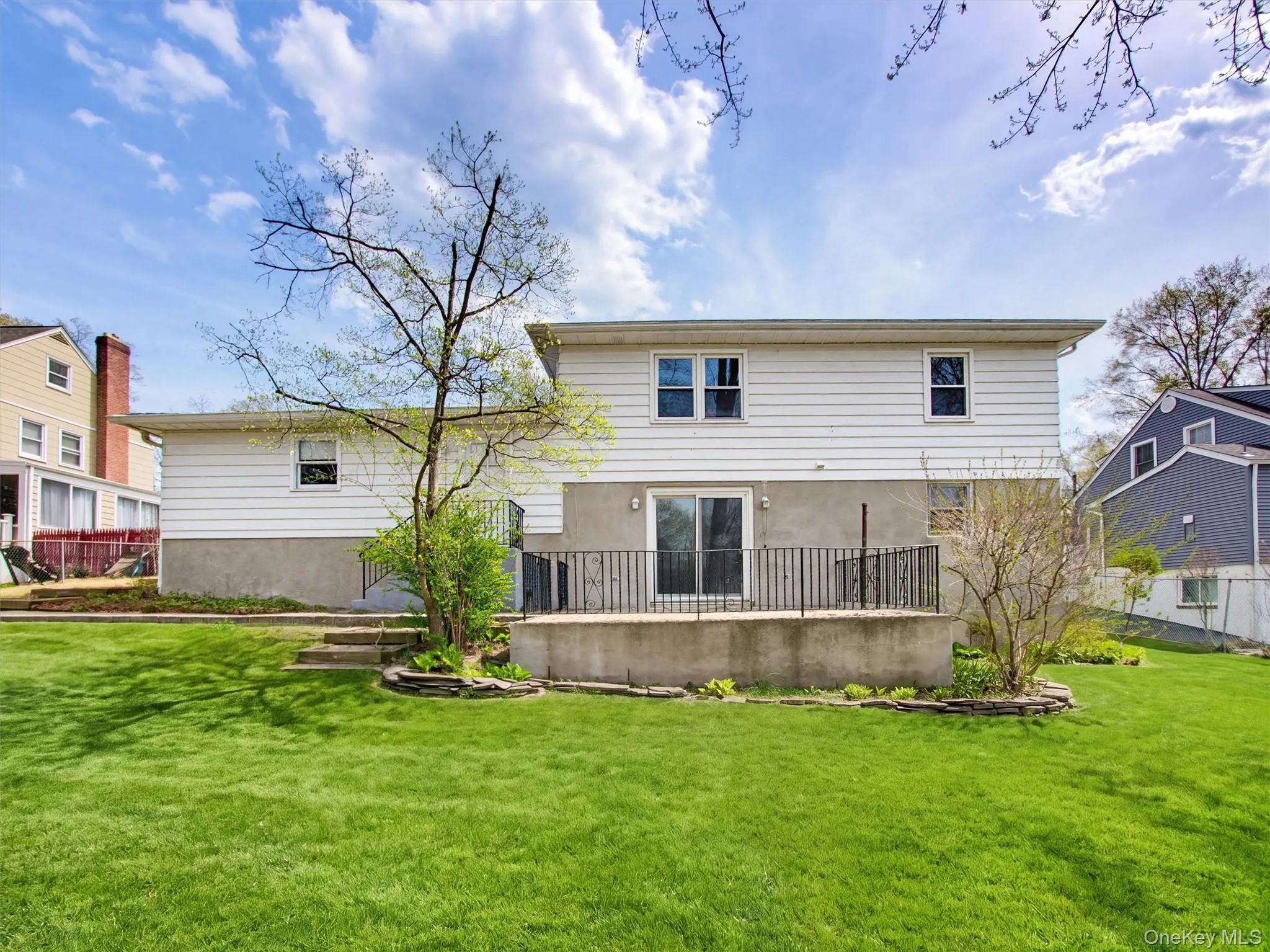 A private backyard ideal for outdoor enjoyment A private backyard ideal for outdoor enjoyment