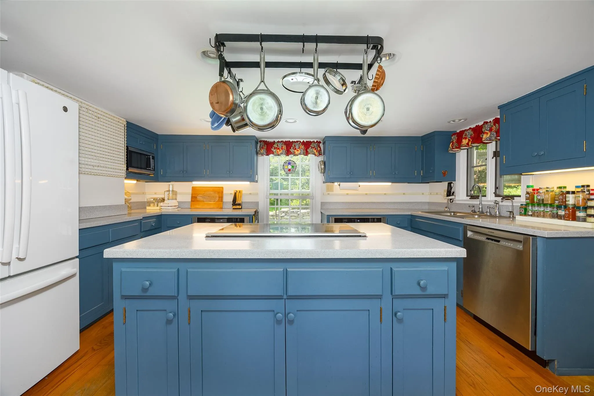 Kitchen featuring a central island and Bosch DW Kitchen featuring a central island and Bosch DW