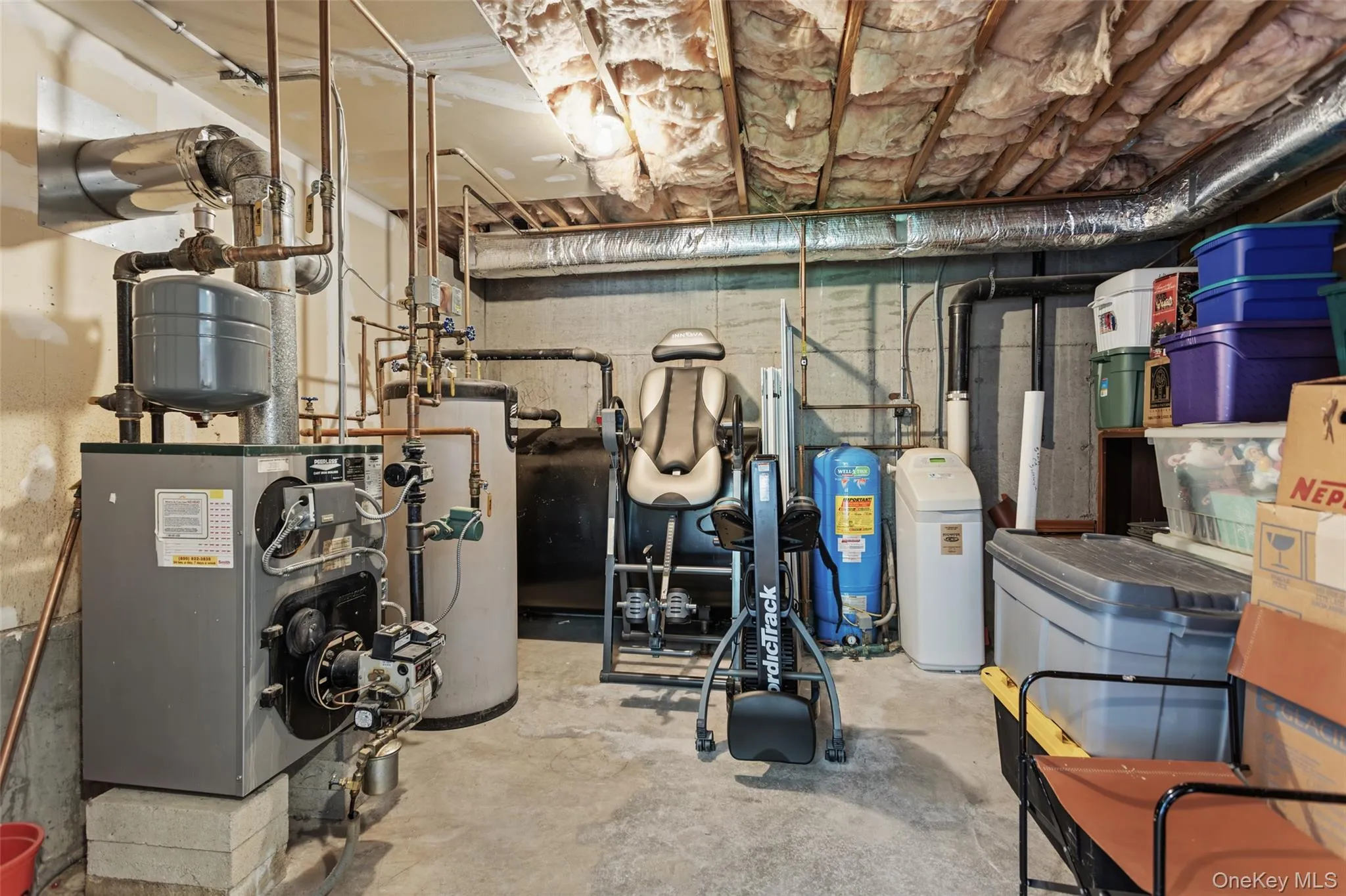 and storage room with plumbing for a bathroom and storage room with plumbing for a bathroom