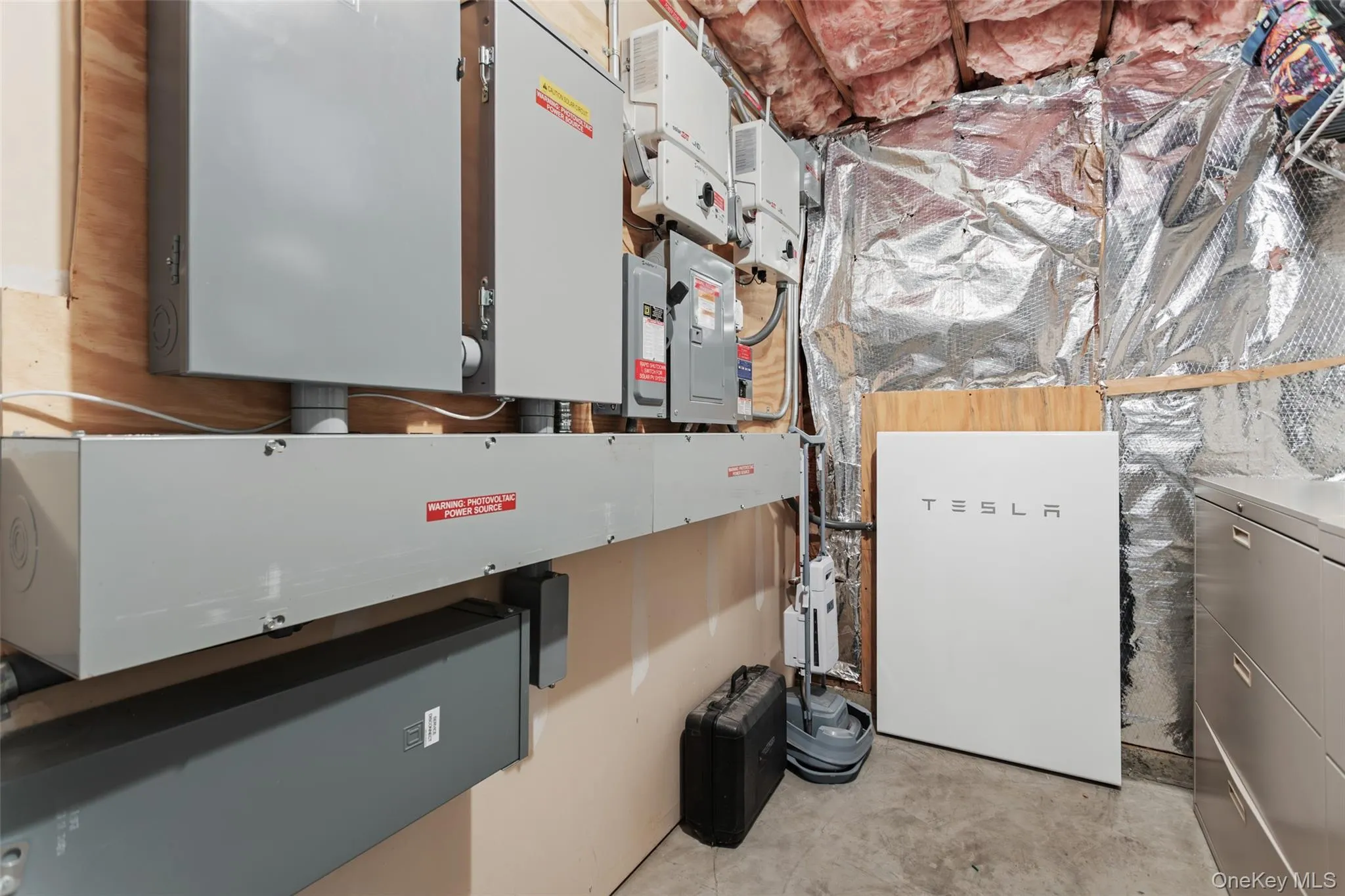 Tesla storage room Tesla storage room