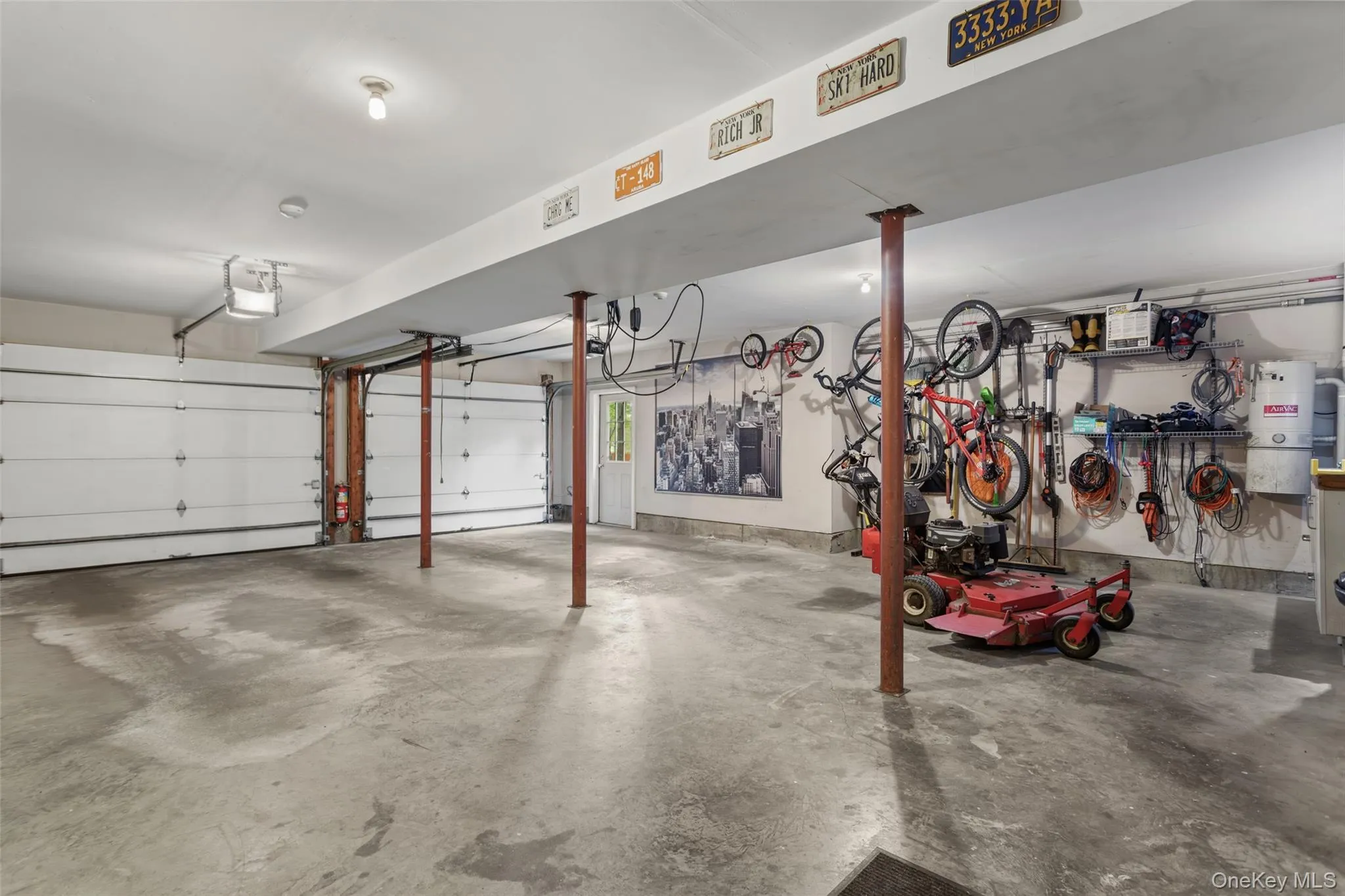 oversized 2 car garage with workbench and storage oversized 2 car garage with workbench and storage