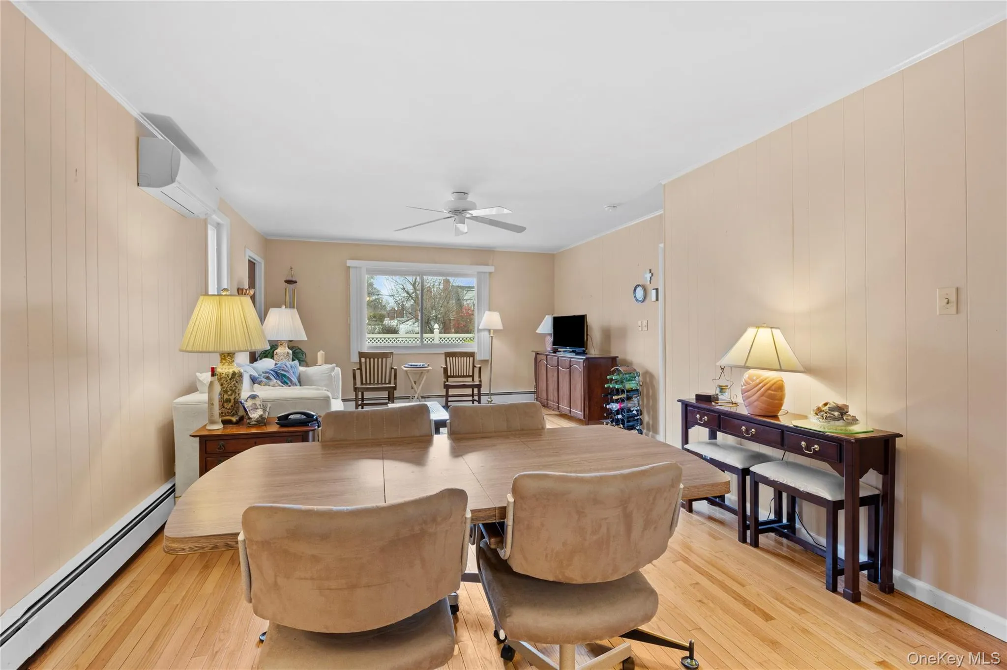 Inviting great room with hardwood floors Inviting great room with hardwood floors