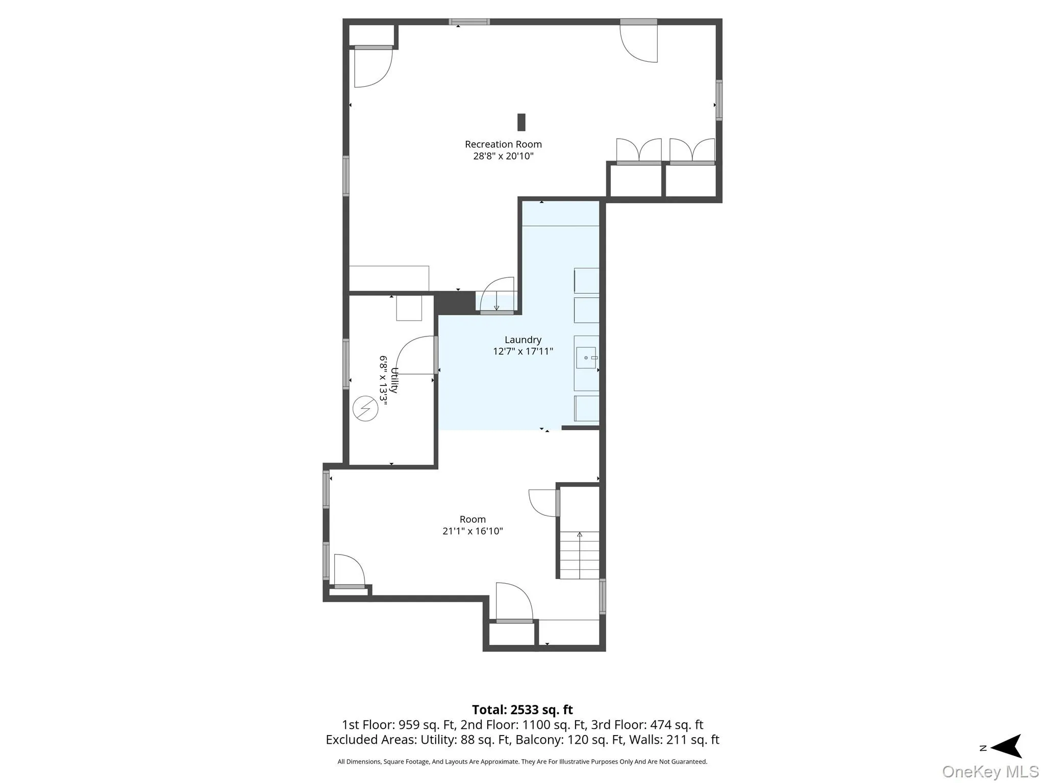 Floor plan basement with outside entrance Floor plan basement with outside entrance