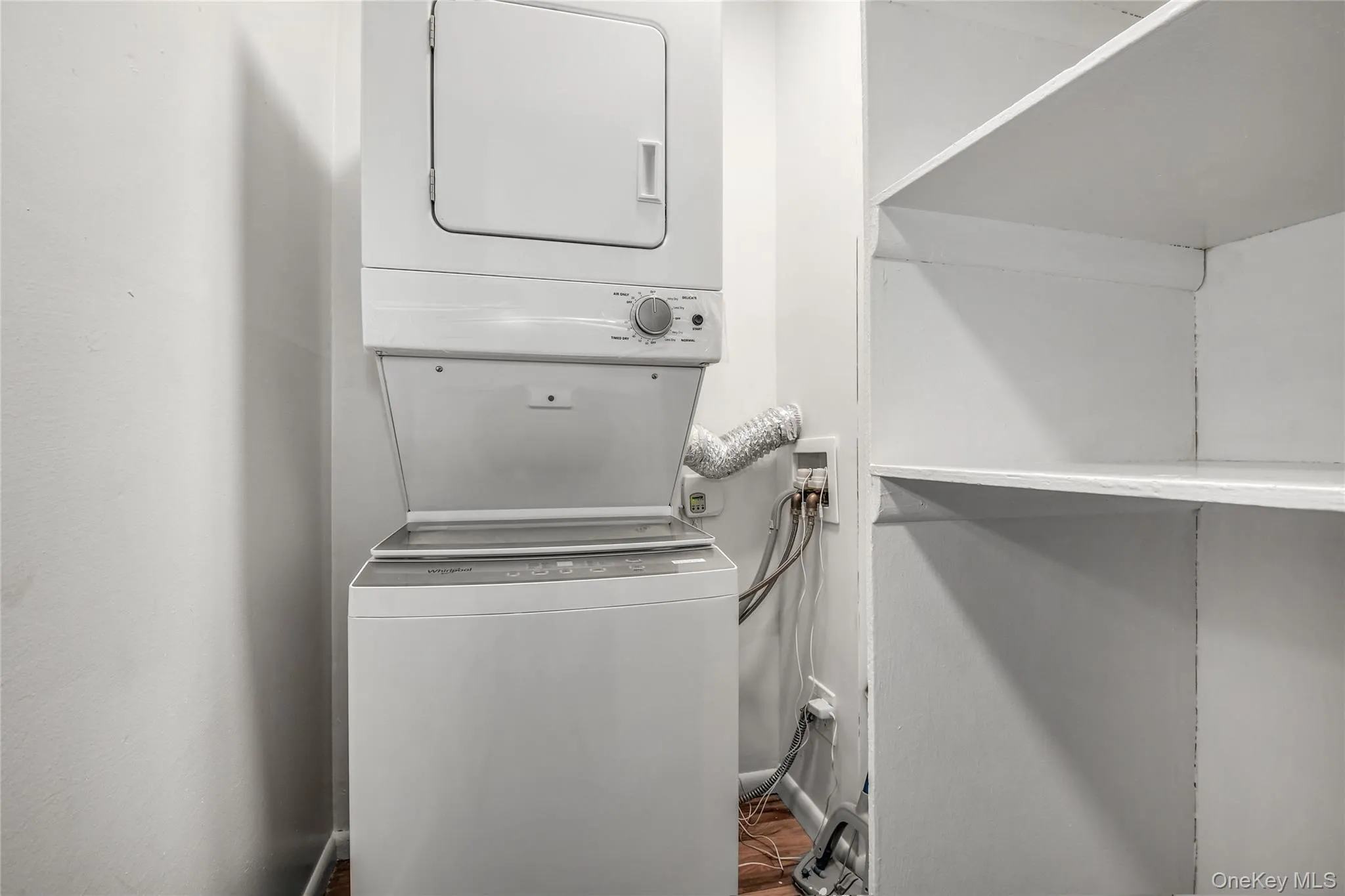 Washer & Dryer in Hallway closet with Pantry space or Linen Storage Washer & Dryer in Hallway closet with Pantry space or Linen Storage