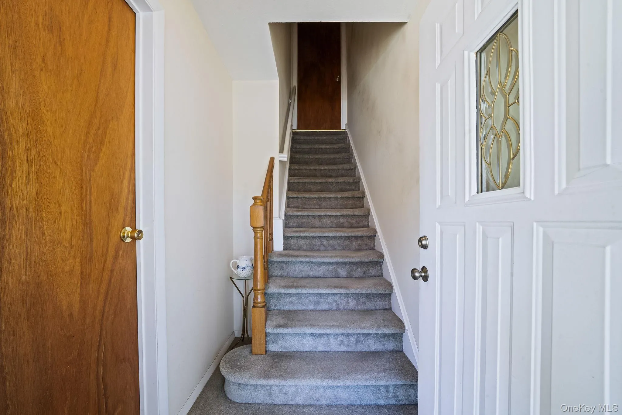 Stairs Up - Front Door Stairs Up - Front Door