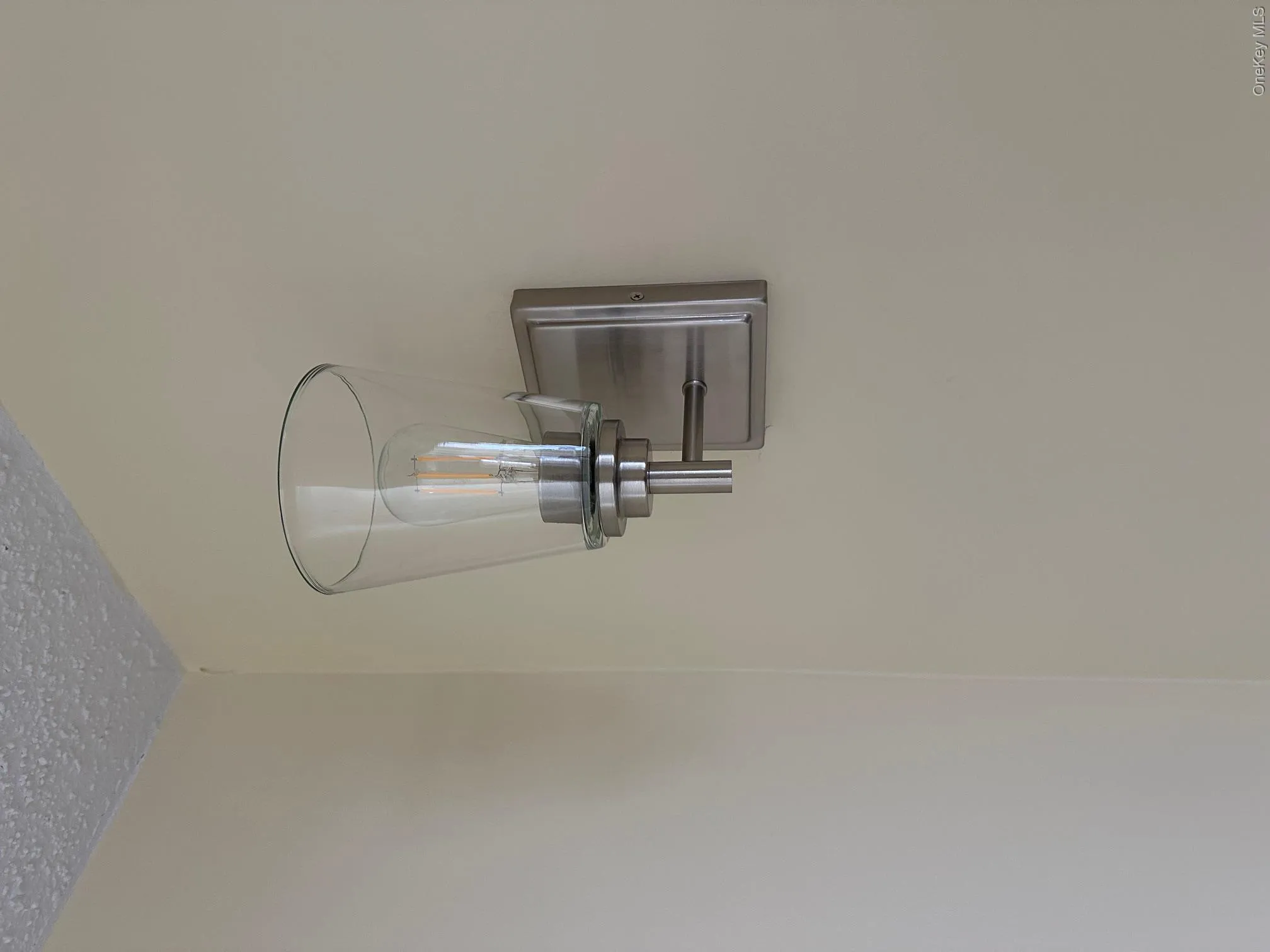 Interior details featuring a textured ceiling Interior details featuring a textured ceiling