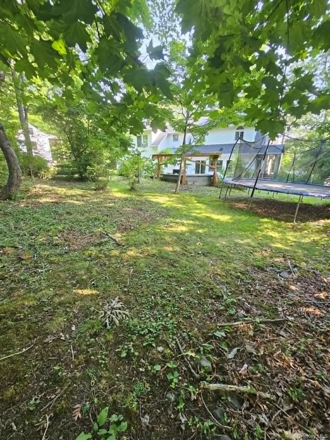 backyard behind patio backyard behind patio