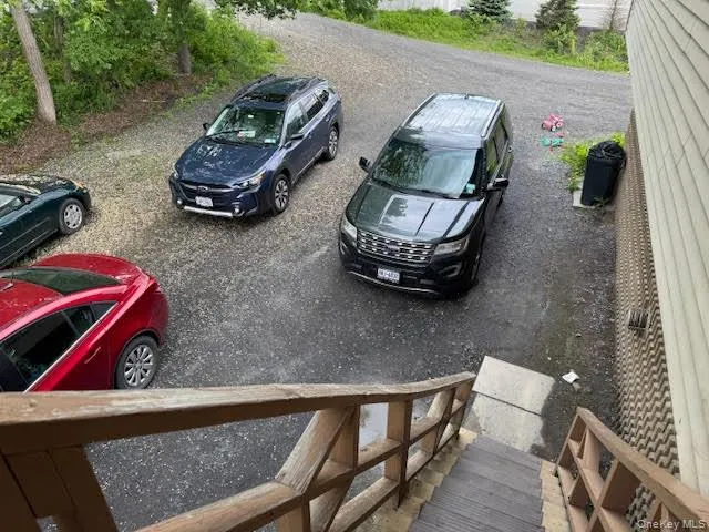 View of uncovered parking lot View of uncovered parking lot