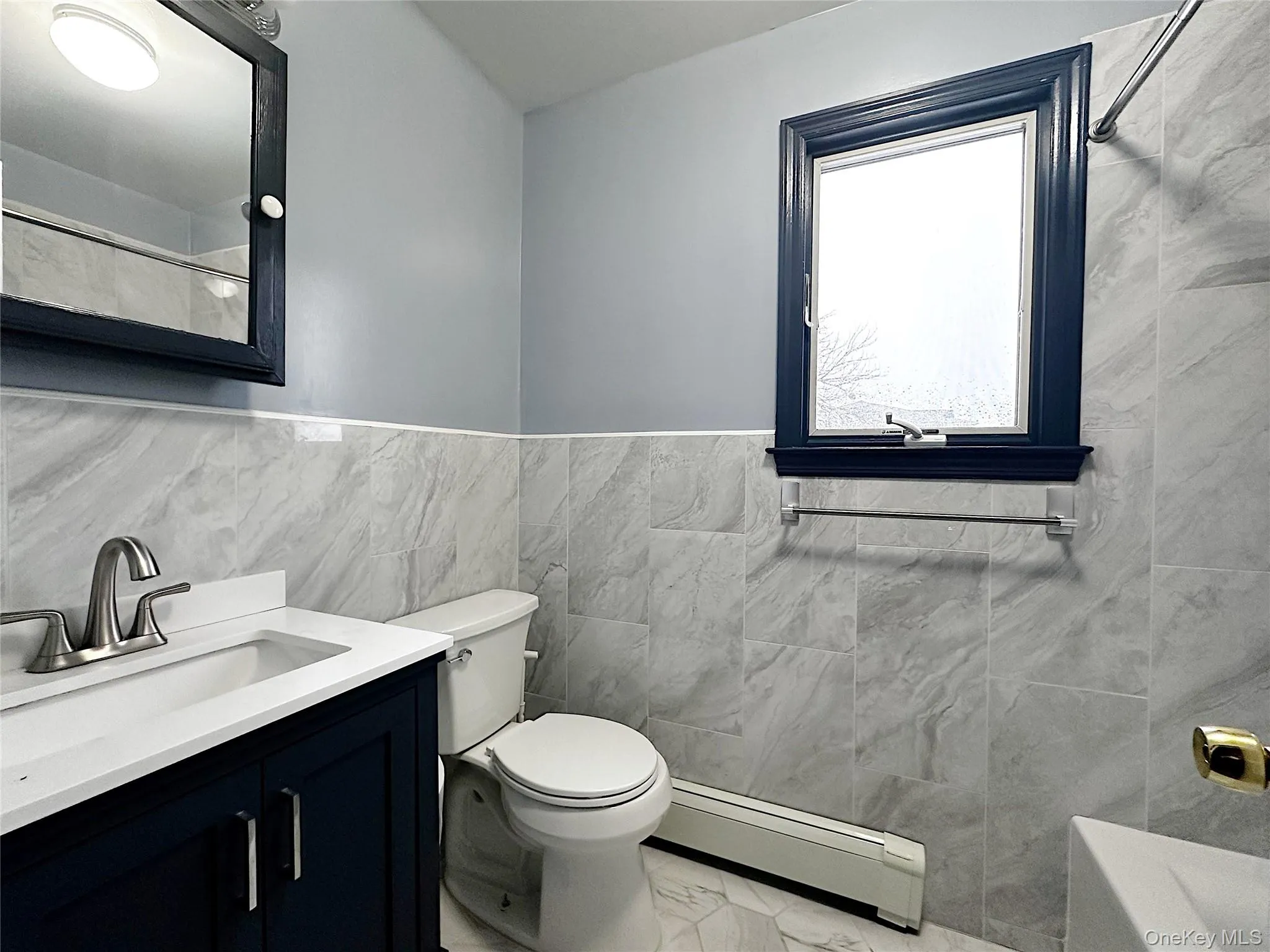 Updated hall bathroom Updated hall bathroom