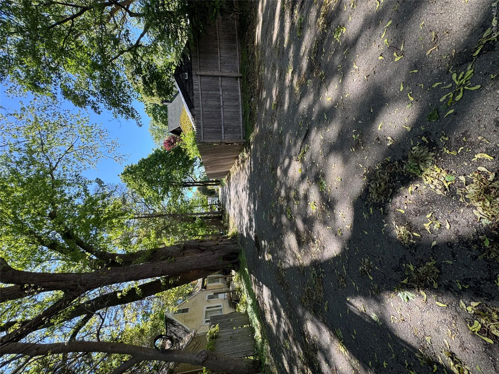 Private Driveway connecting the street to the house. Private Driveway connecting the street to the house.