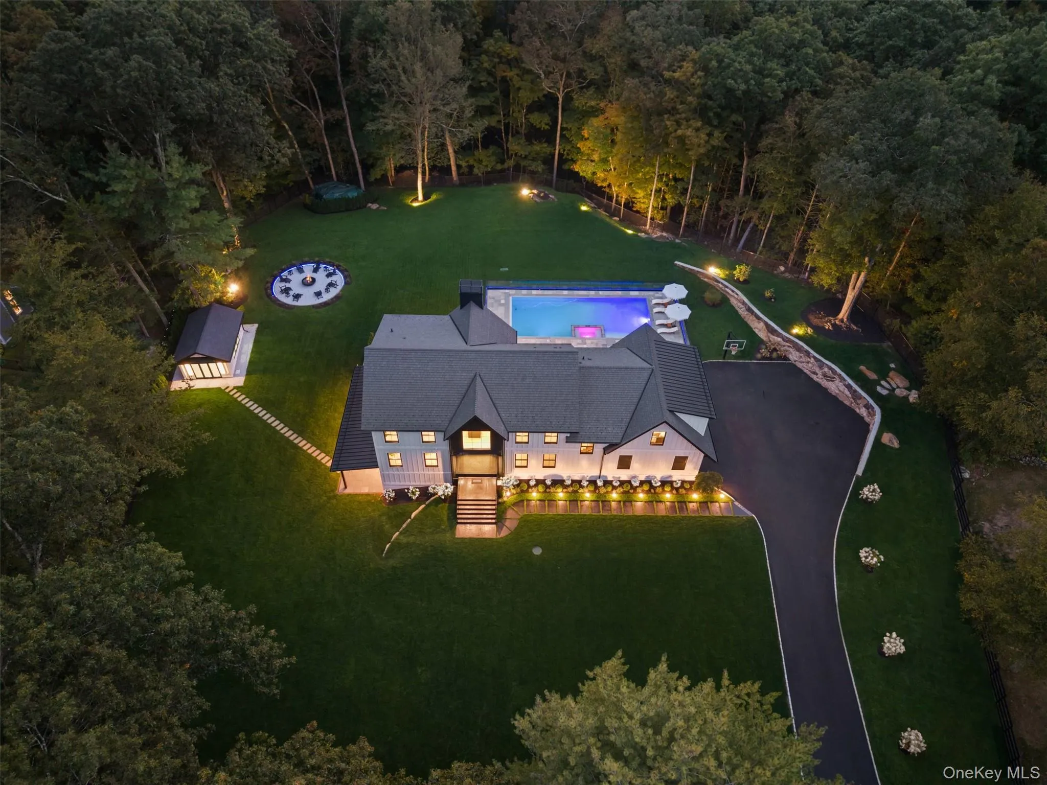 View from above of property featuring a forest View from above of property featuring a forest