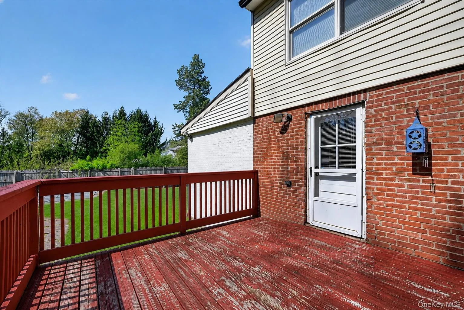 Back deck Back deck