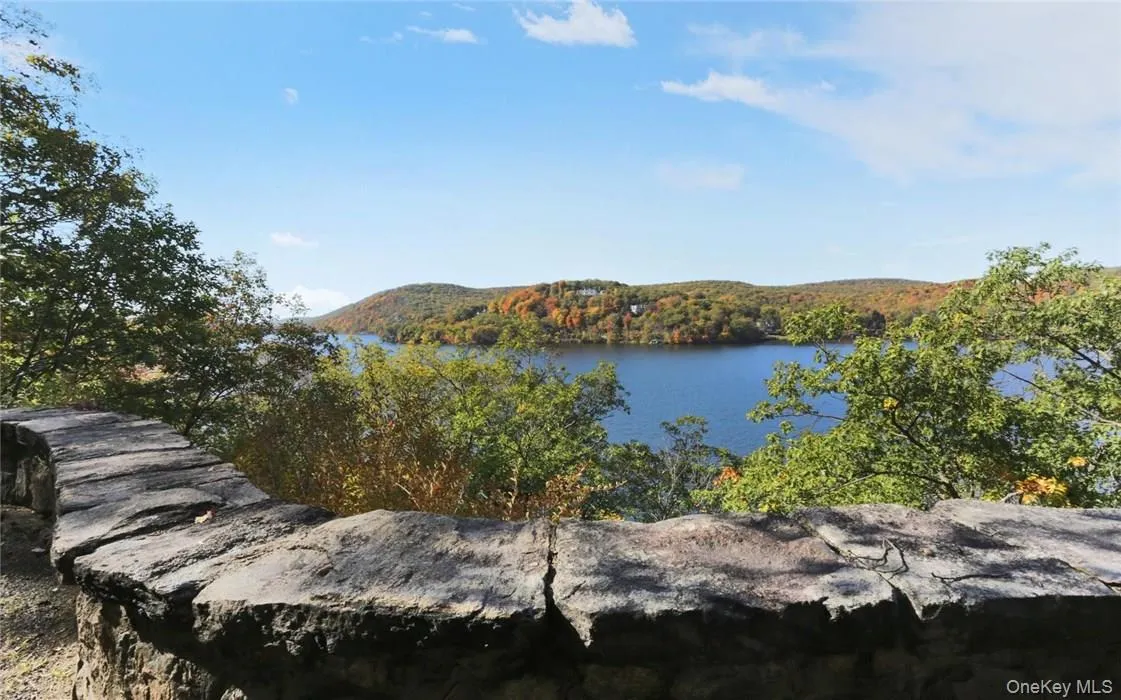 Historic stone walls, panoramic lake views Historic stone walls, panoramic lake views