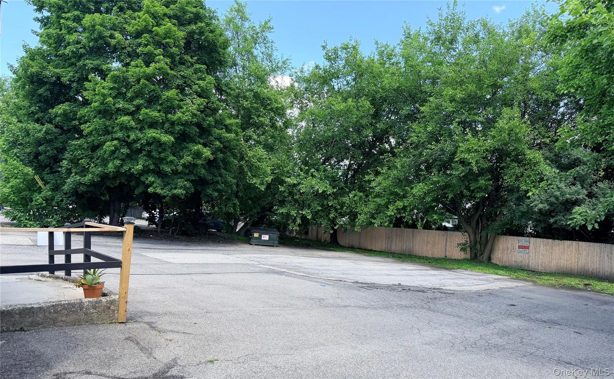 Large Rear Parking Lot Large Rear Parking Lot