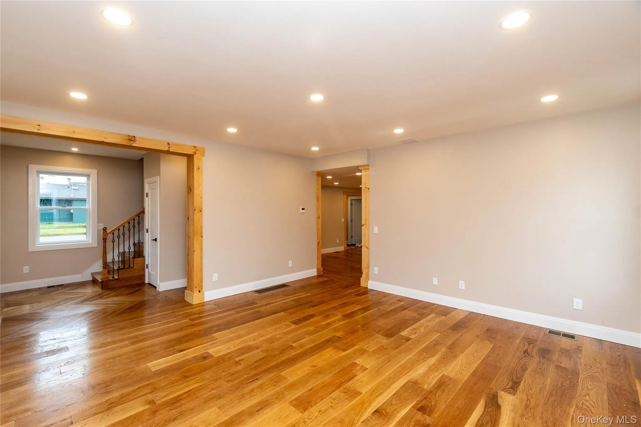 Large Living Room with Hardwood floors through out Large Living Room with Hardwood floors through out