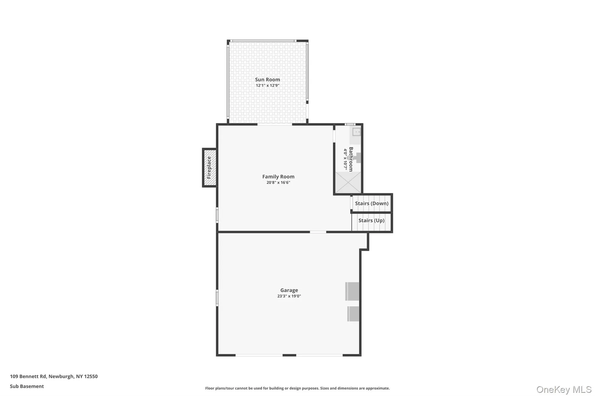 Sub-Basement: Family Room, Full Bathroom, Garage, Sun Room Sub-Basement: Family Room, Full Bathroom, Garage, Sun Room