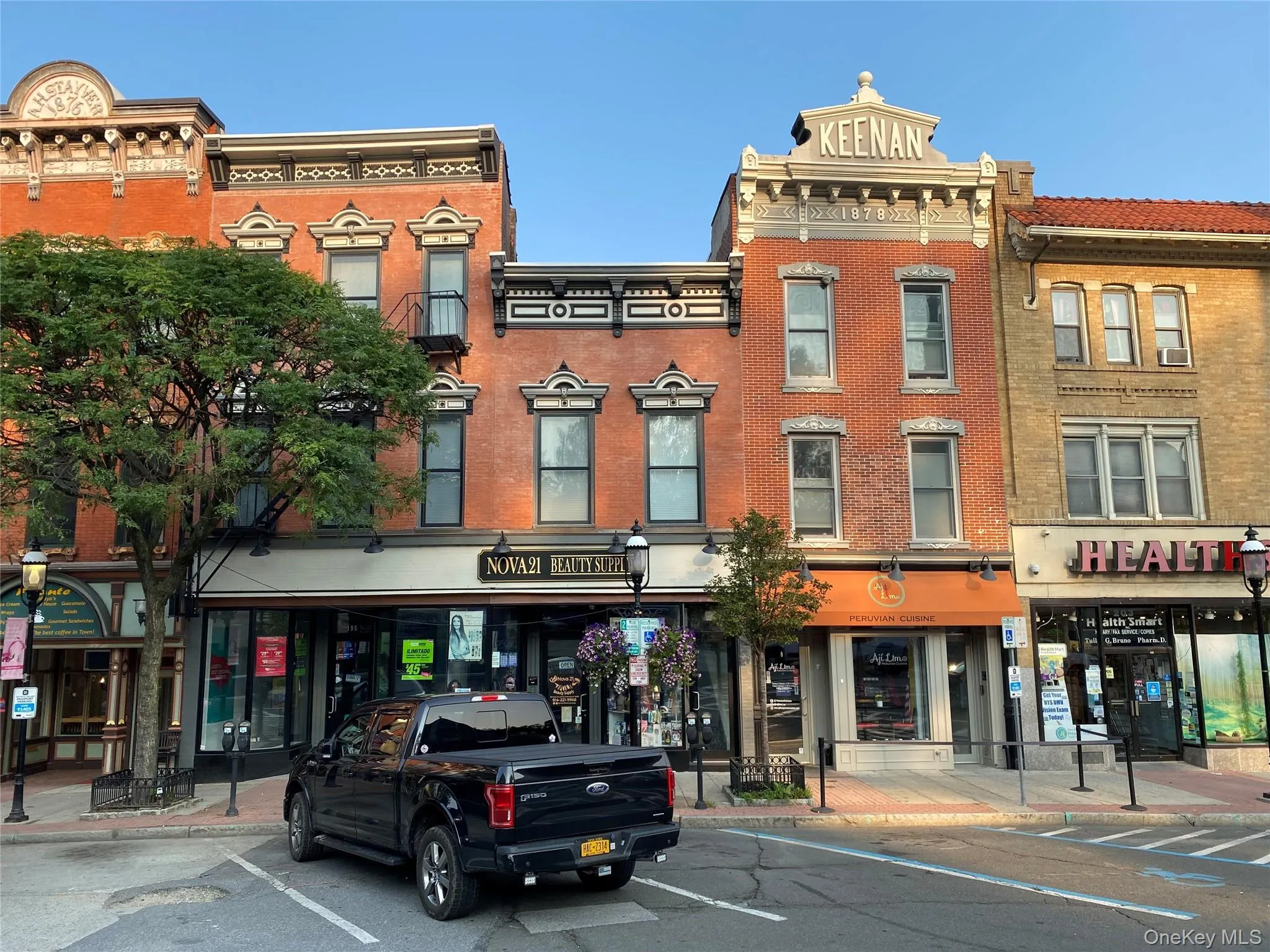 Downtown location in a restored historic building Downtown location in a restored historic building