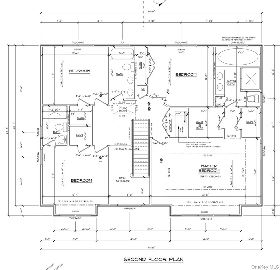 Exact floorpan 2nd floor Exact floorpan 2nd floor