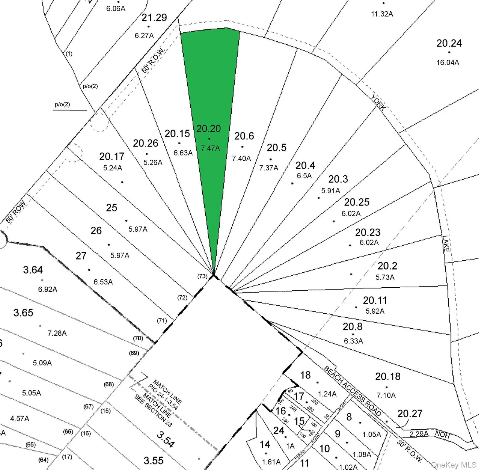 Map of parcel Map of parcel