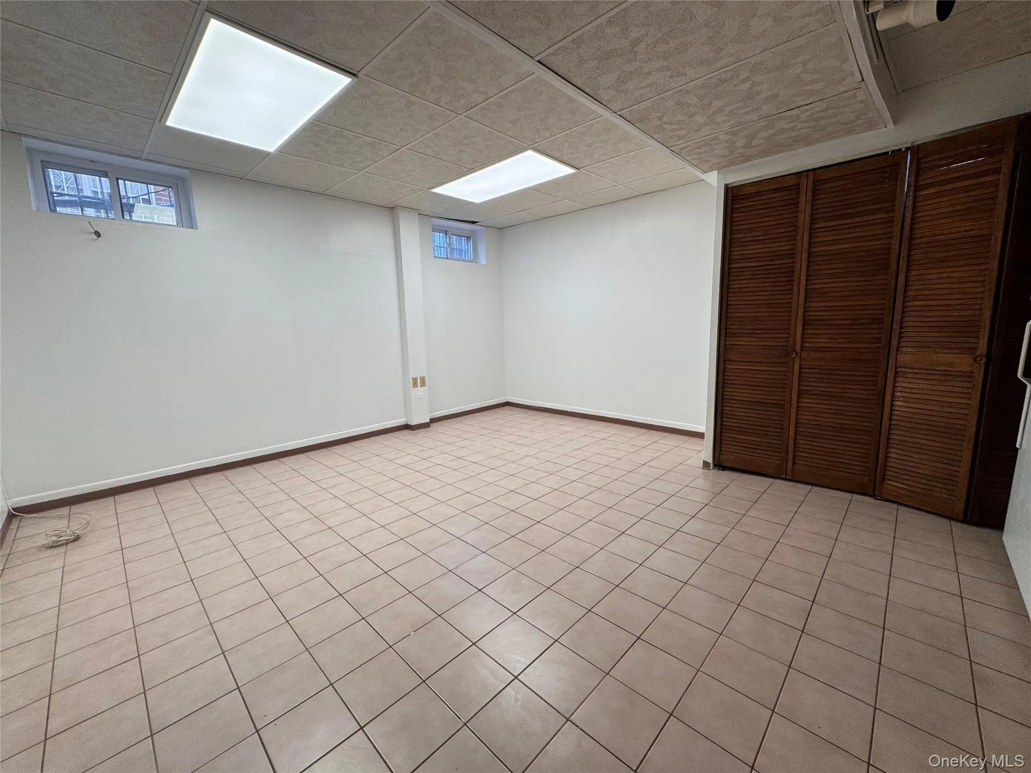 Generous Space in the basement Generous Space in the basement