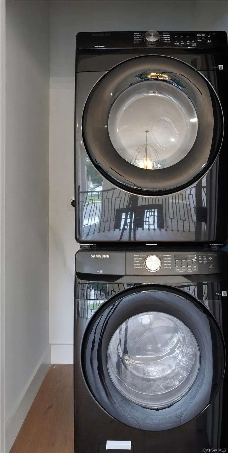 Stackable washer and Dryer on 2nd floor Stackable washer and Dryer on 2nd floor