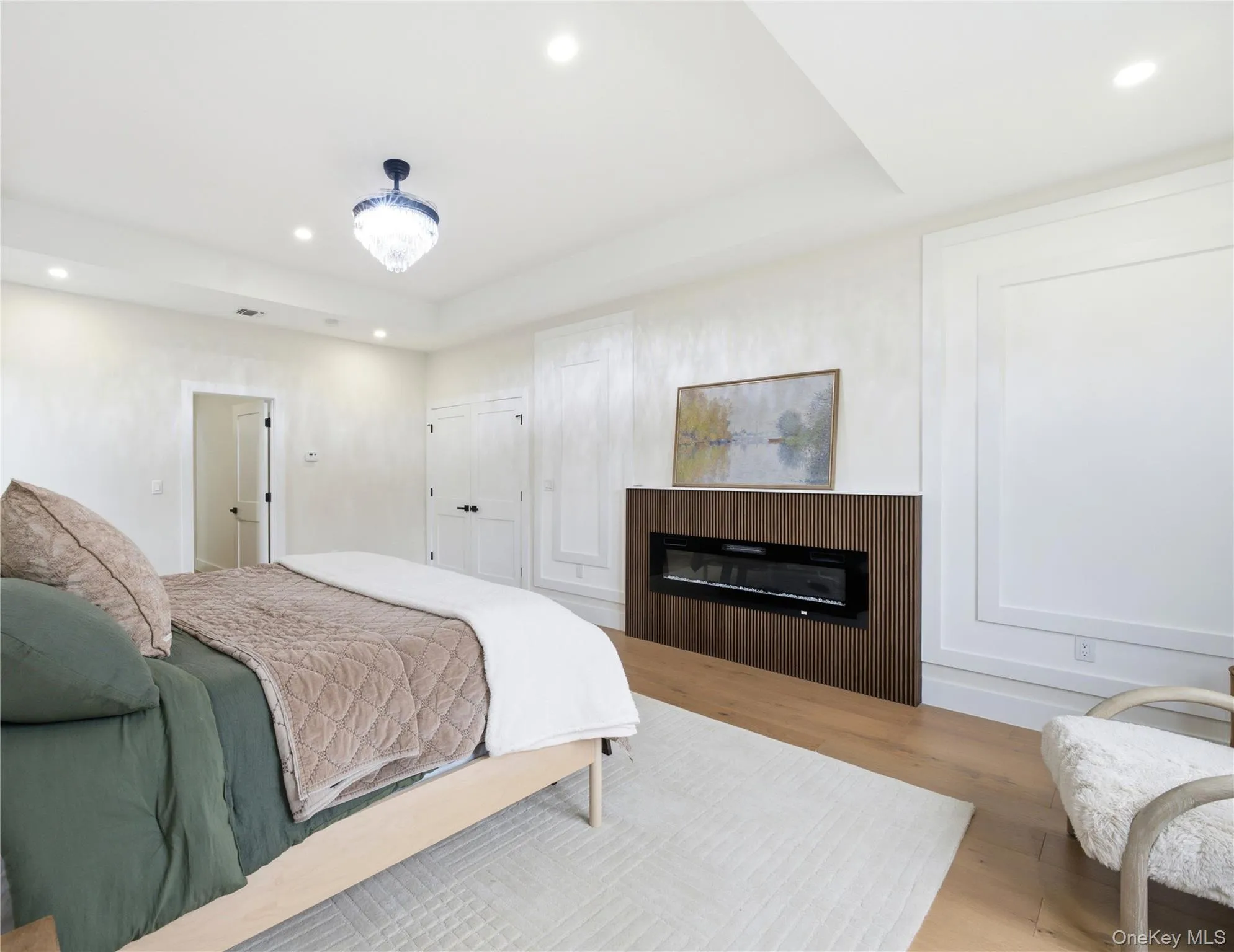 GORGEOUS PRIMARY BEDROOM on 2nd floor with custom mill work and fireplace! GORGEOUS PRIMARY BEDROOM on 2nd floor with custom mill work and fireplace!