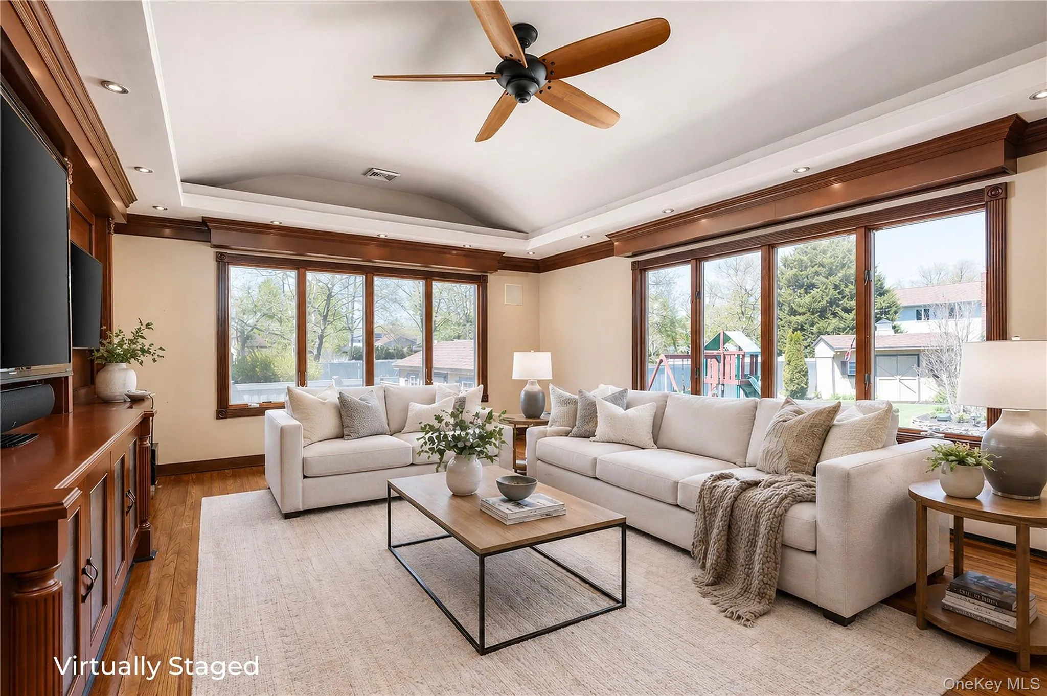 Family Room virtualy staged Family Room virtualy staged