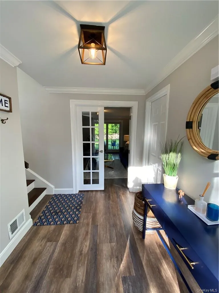 Front view of entry foyer. Front view of entry foyer.