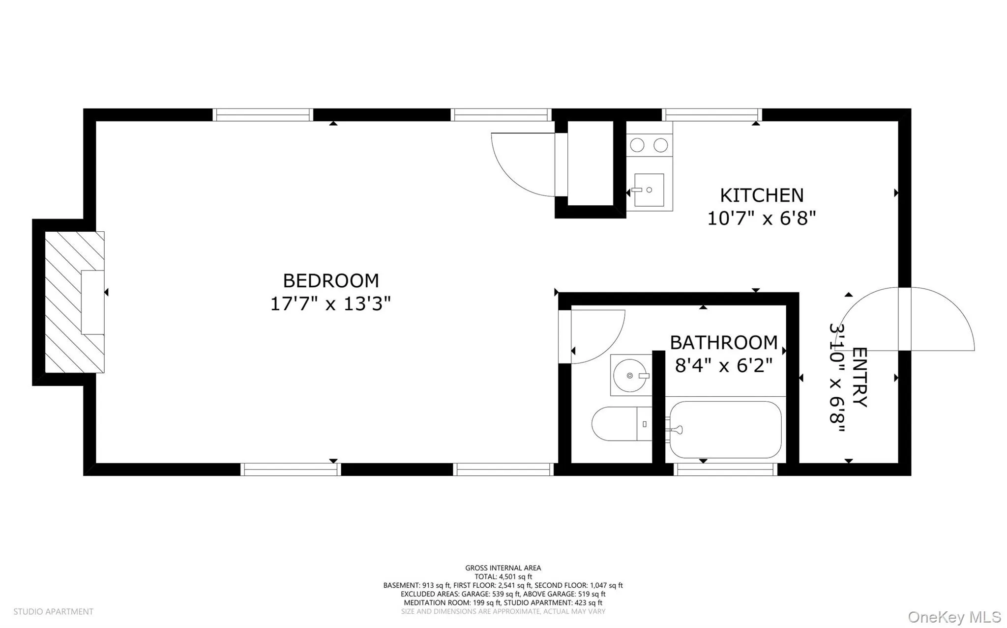 Separate studio apartment Separate studio apartment