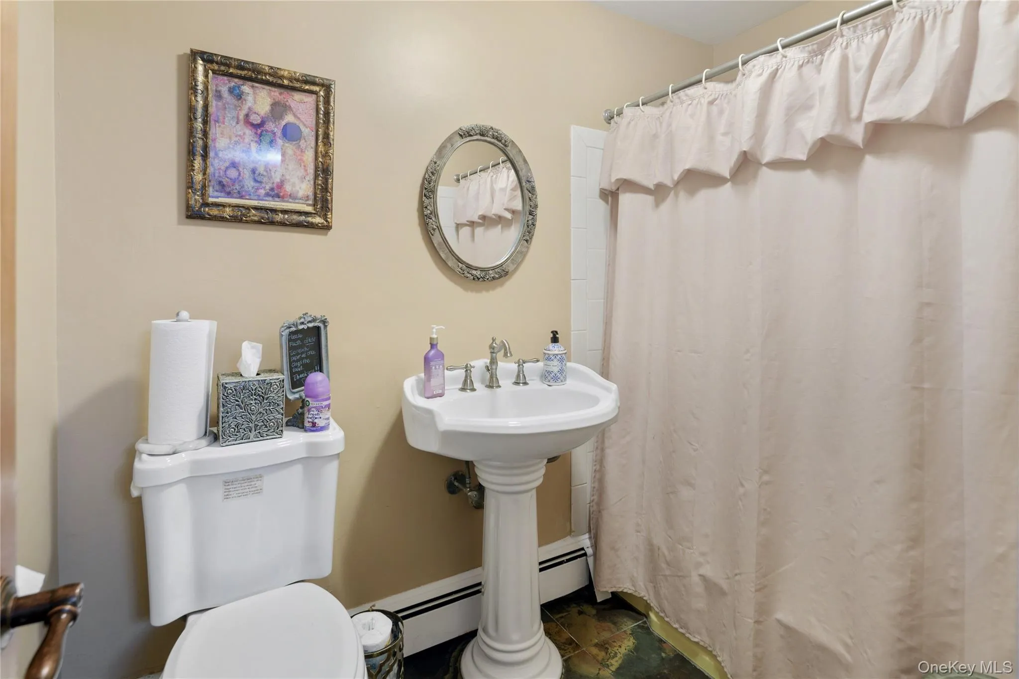 Full bathroom in professional office suite Full bathroom in professional office suite