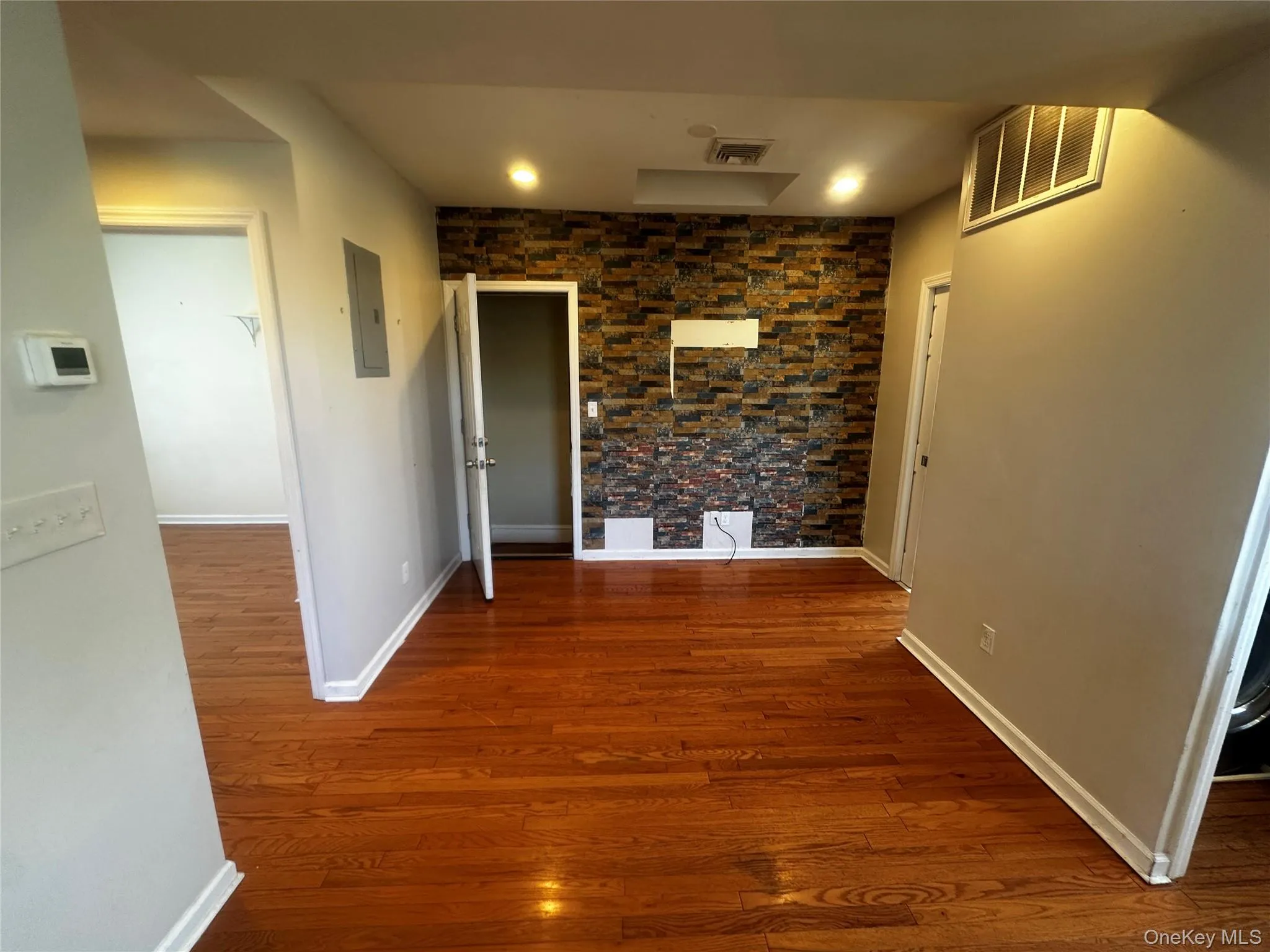 Entry door plus Dining/Living Space Entry door plus Dining/Living Space