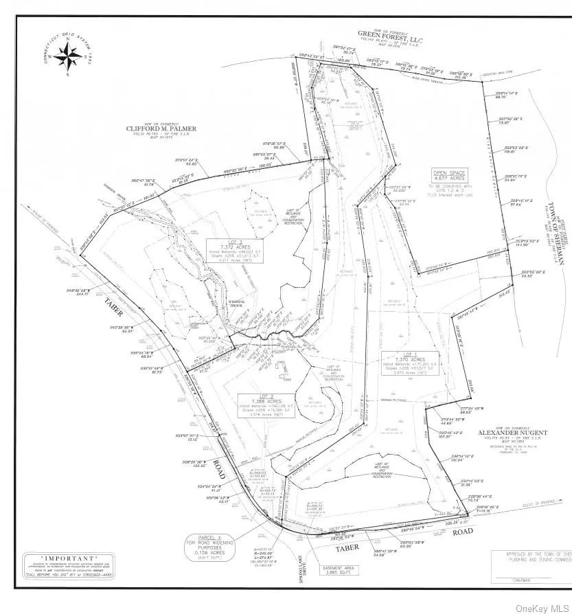 Map of the subdivision. Map of the subdivision.