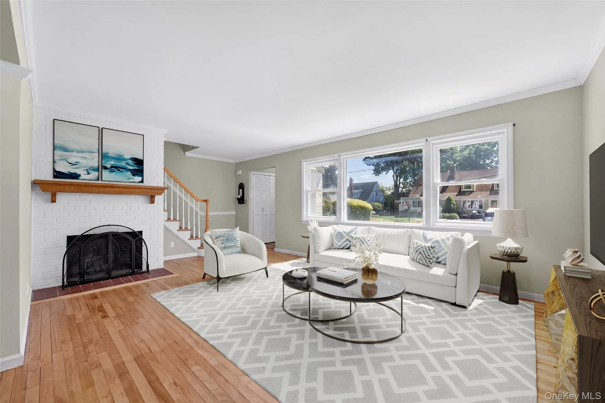 Living Room Virtually Staged Living Room Virtually Staged
