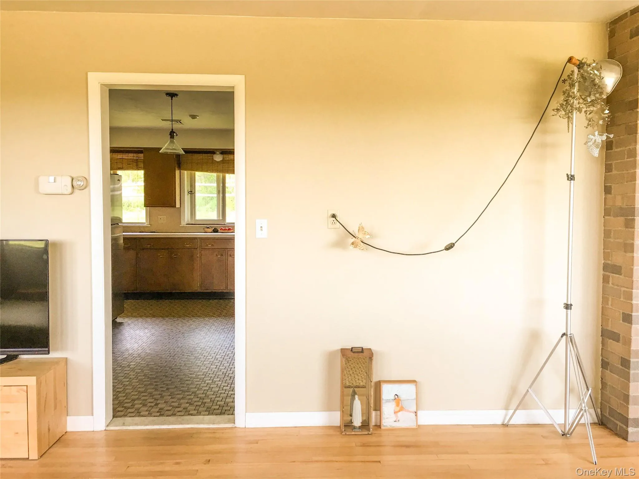 From living room to kitchen From living room to kitchen