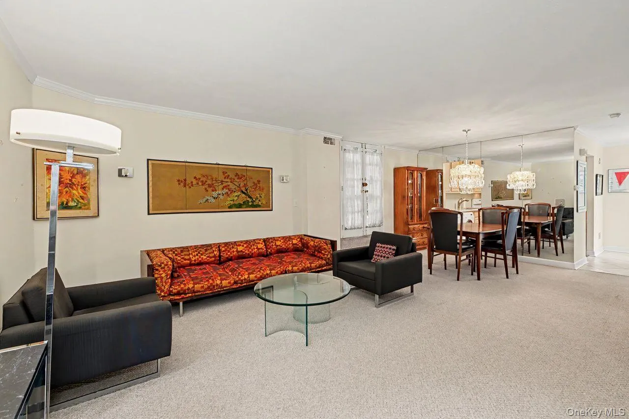 Large open concept living room and dining area Large open concept living room and dining area