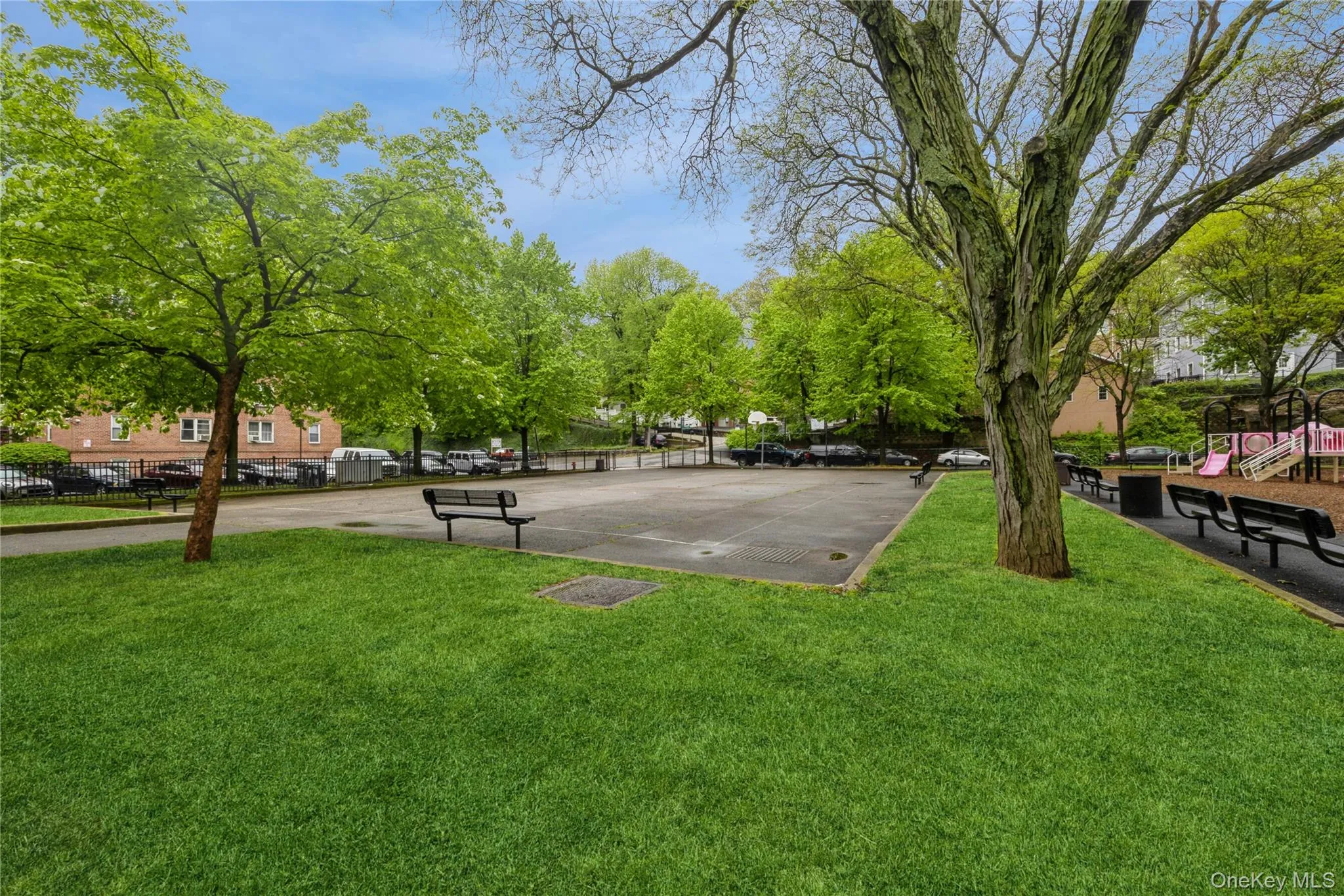 Community park right down the street Community park right down the street
