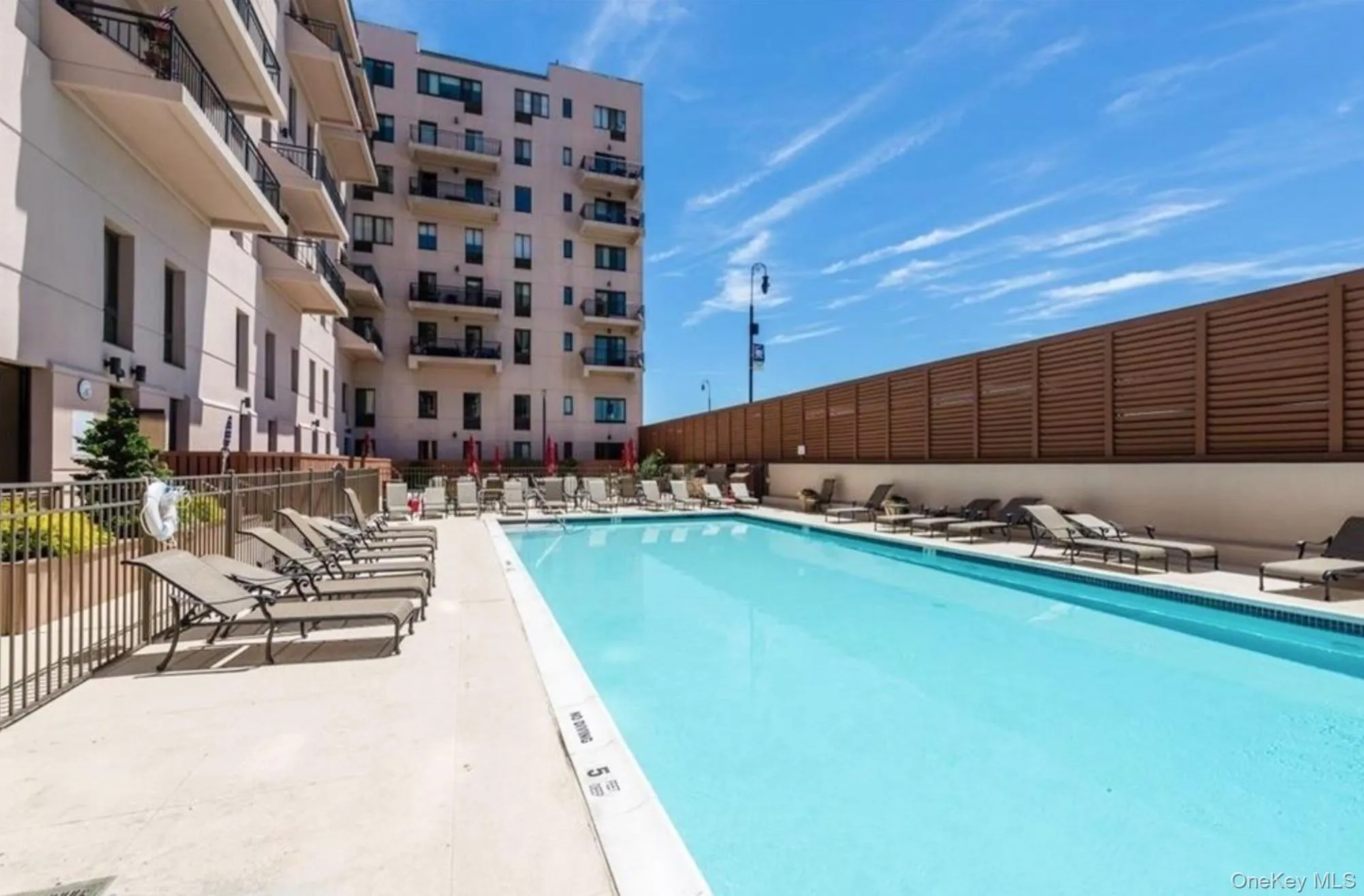 Pool with fence Pool with fence