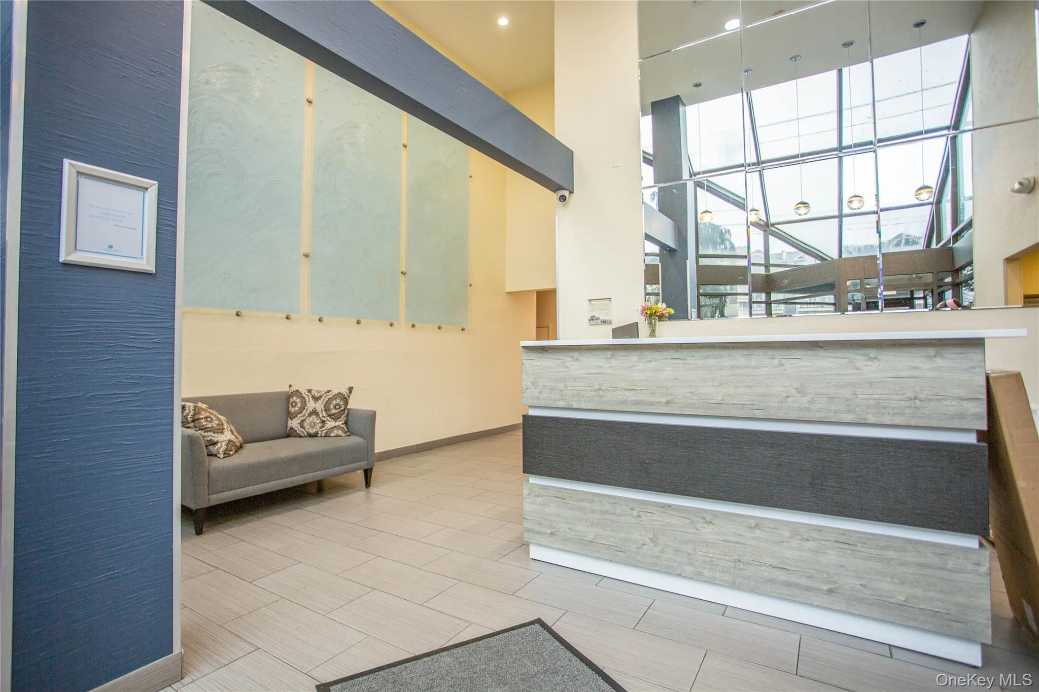 View of welcome area View of welcome area