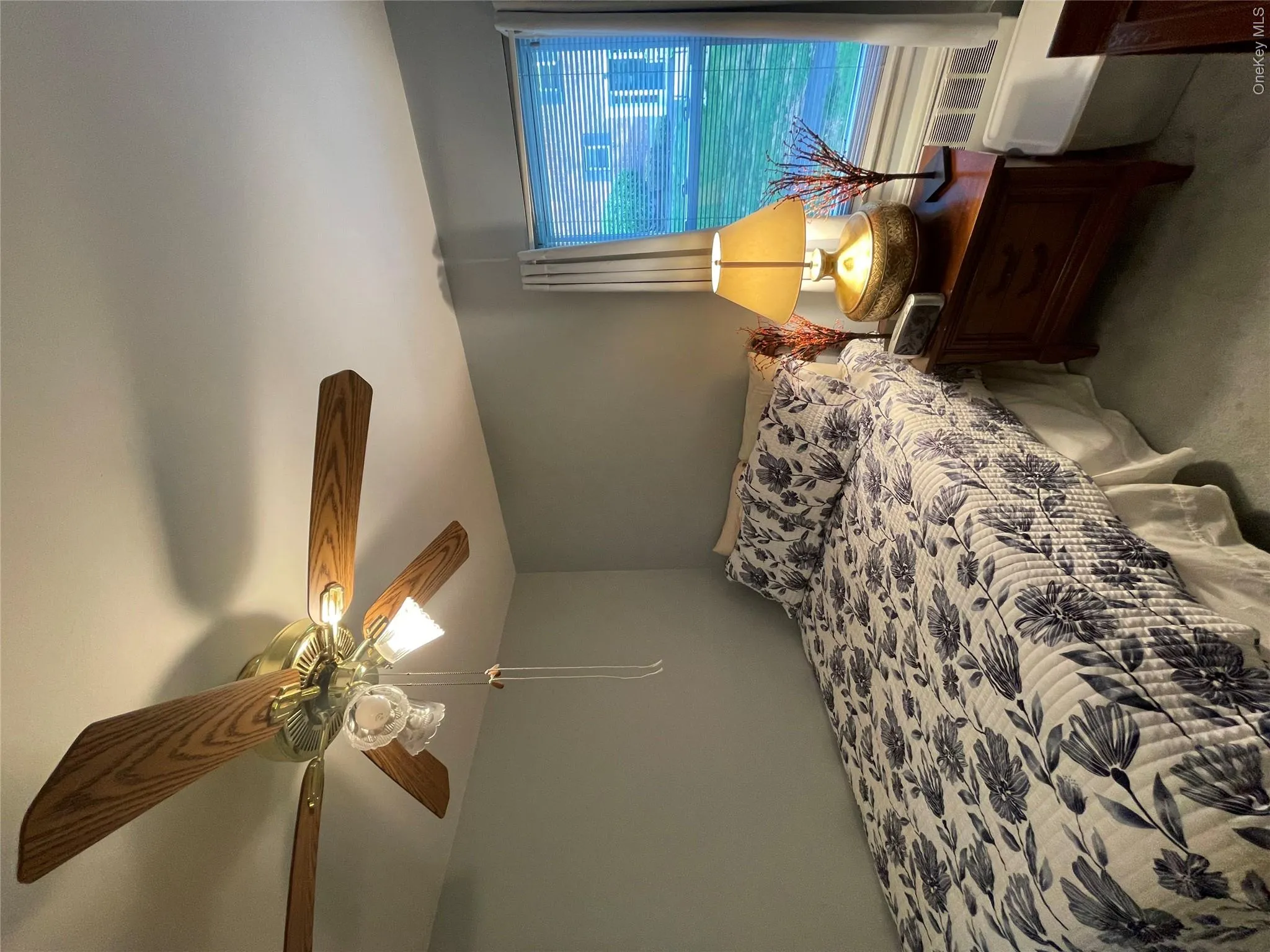 ... with another ceiling fan. ... with another ceiling fan.