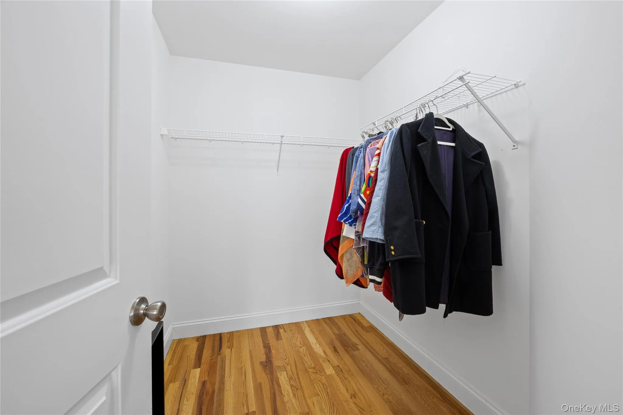 Spacious walk in closet Spacious walk in closet