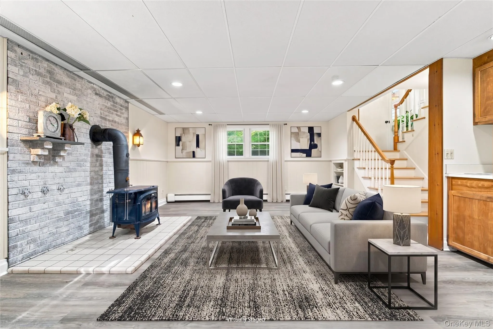 Finished / Converted Basement. Flexable space Finished / Converted Basement. Flexable space