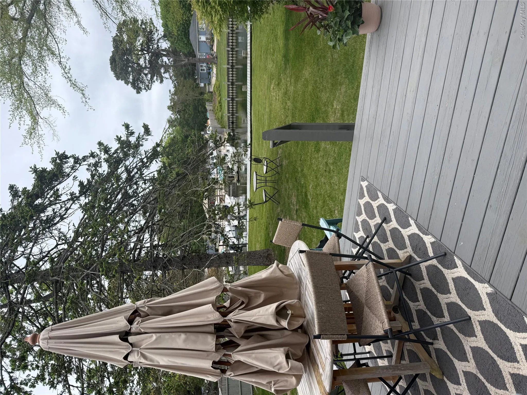 Private outdoor space for enjoying morning coffee or sunset dinners Private outdoor space for enjoying morning coffee or sunset dinners