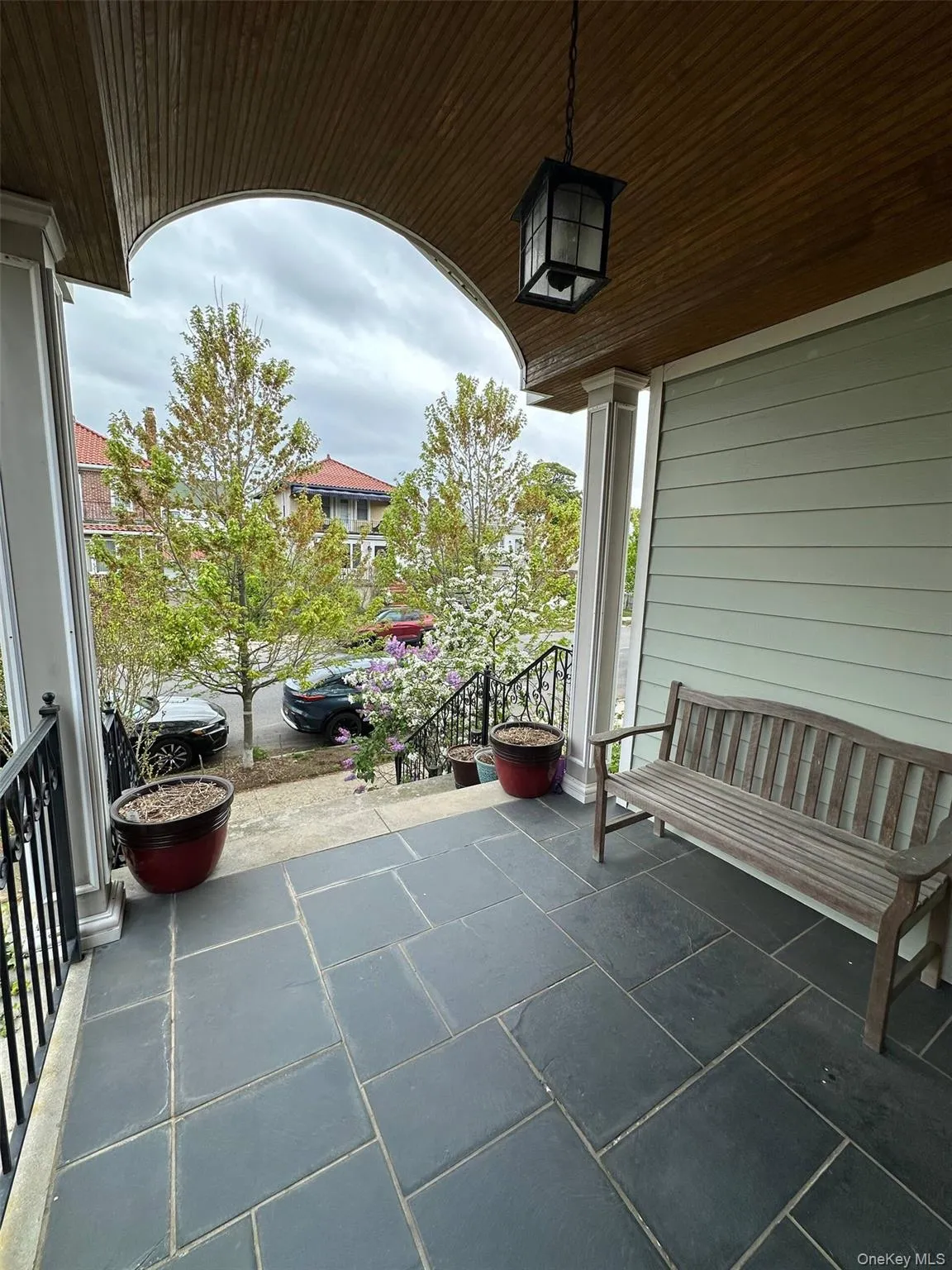 Front Entry looking into Street Front Entry looking into Street
