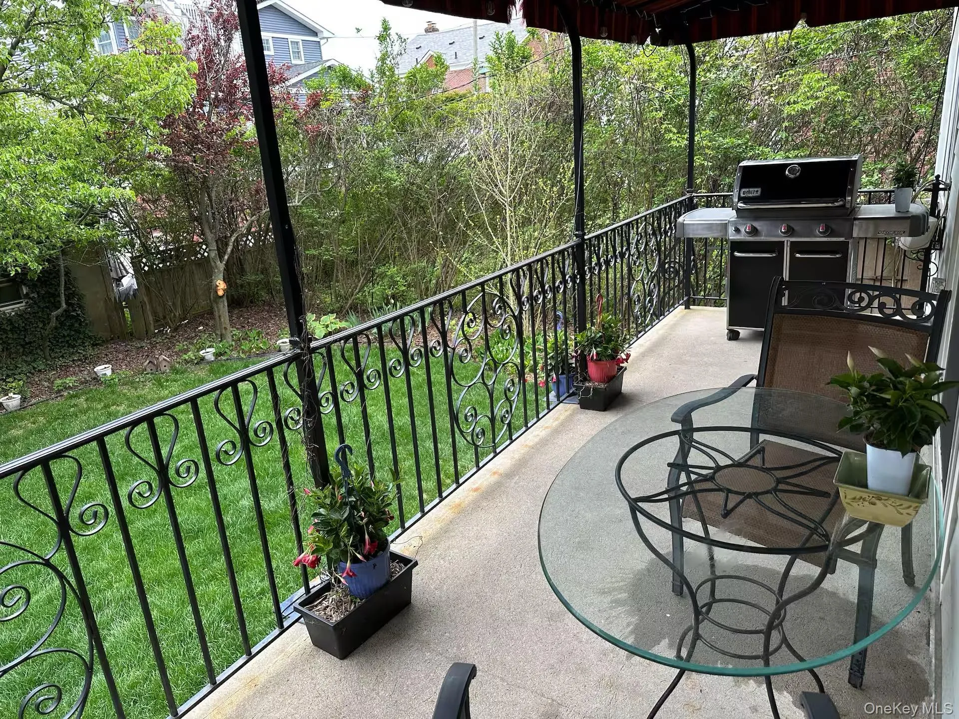 Terrace overlooking Expansive Private Backyard Retreat Terrace overlooking Expansive Private Backyard Retreat