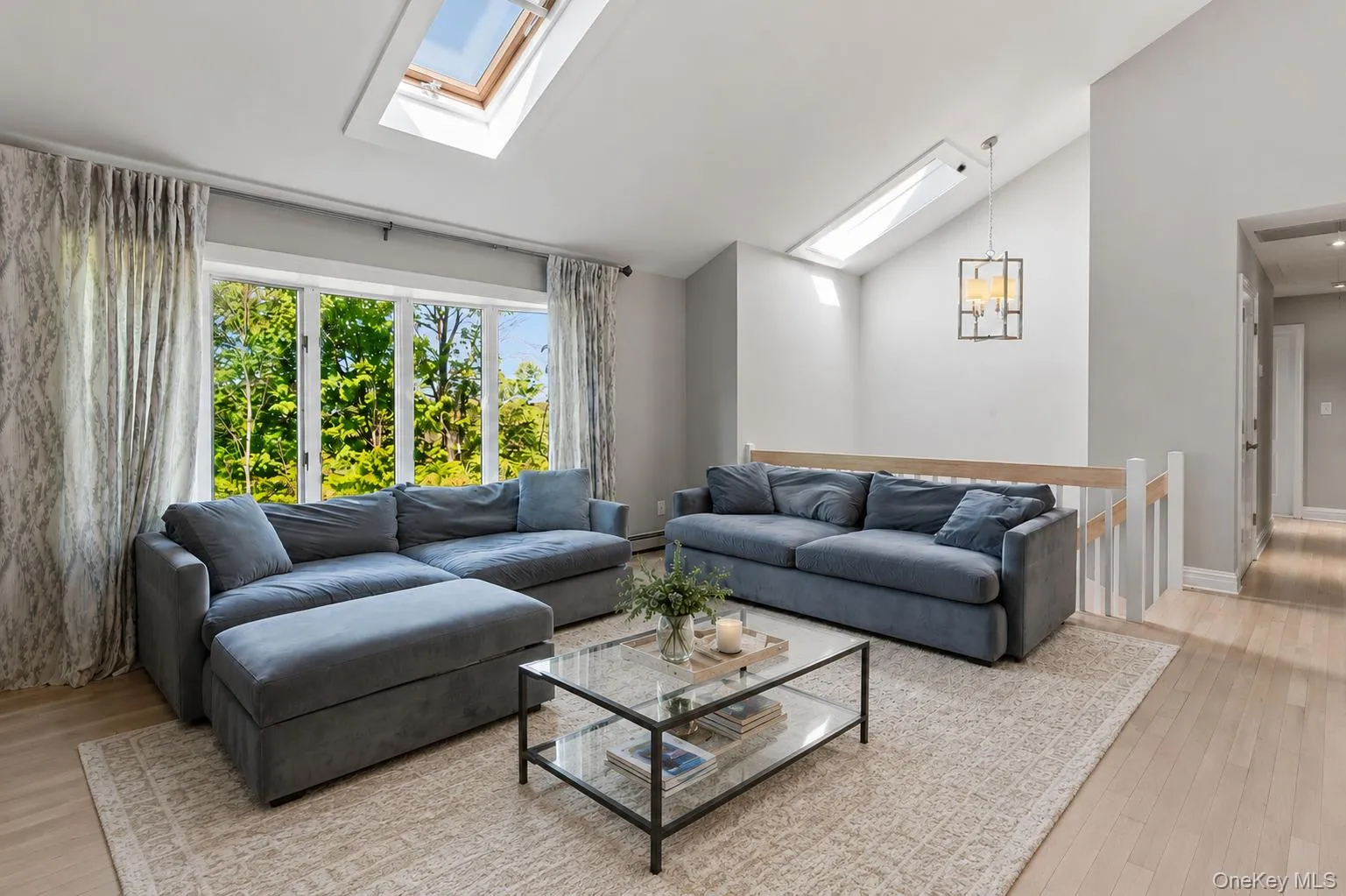Light abounds with skylights, picture windows and valuted ceilings making this feel more like a contemporary loft. Light abounds with skylights, picture windows and valuted ceilings making this feel more like a contemporary loft.