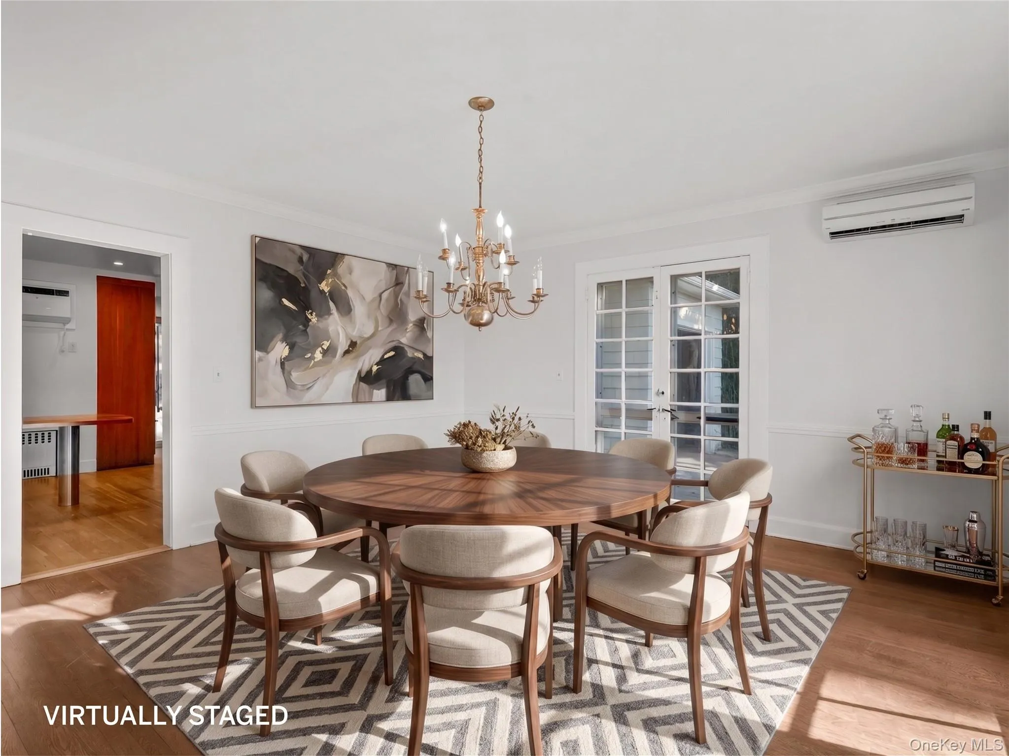 Virtually Staged Dining Room Virtually Staged Dining Room