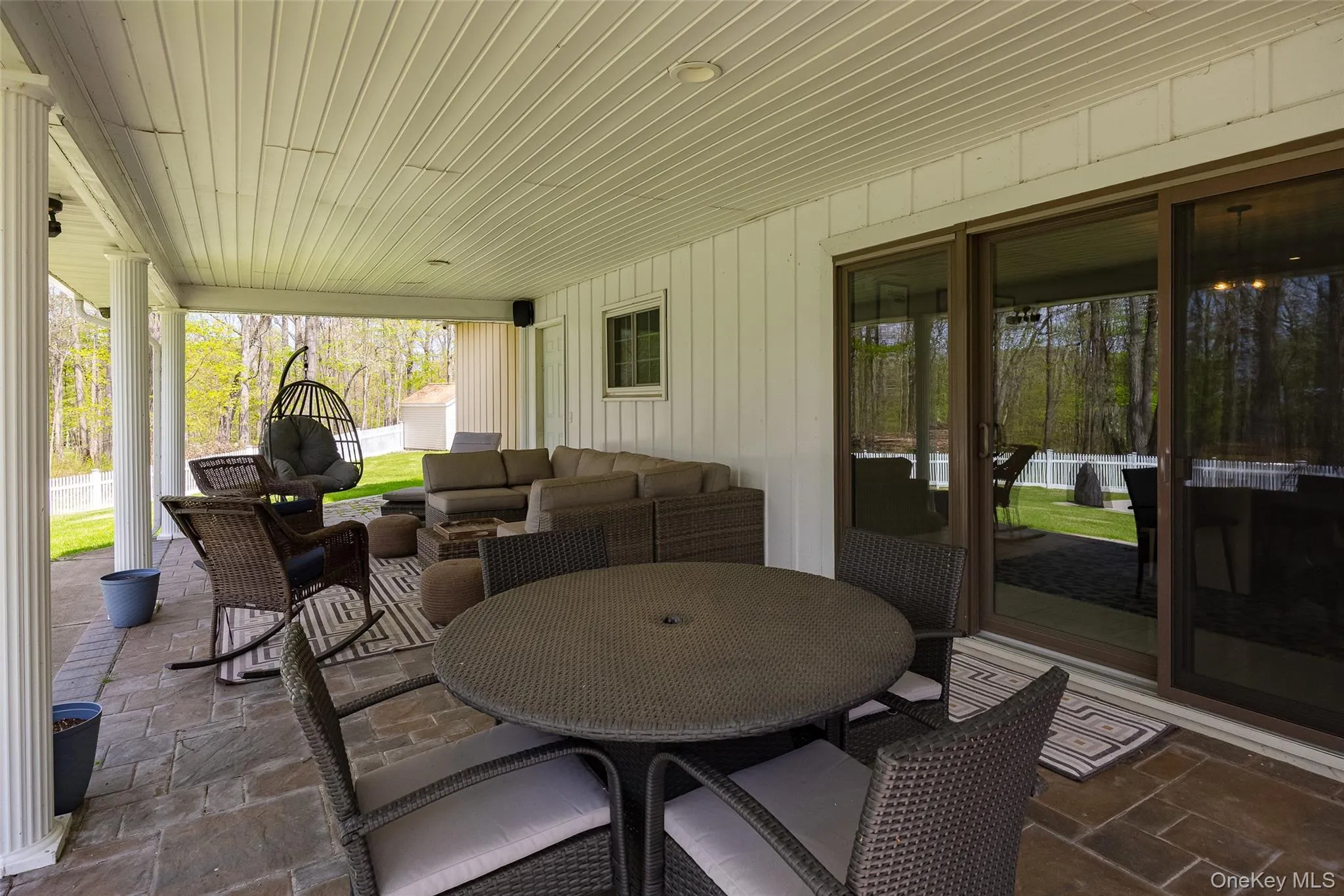 Covered patio Covered patio